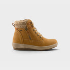 Spring Step Relife Karlene Mustard Bootie