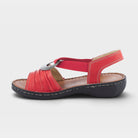 Spring Step Karmel Red Sandal
