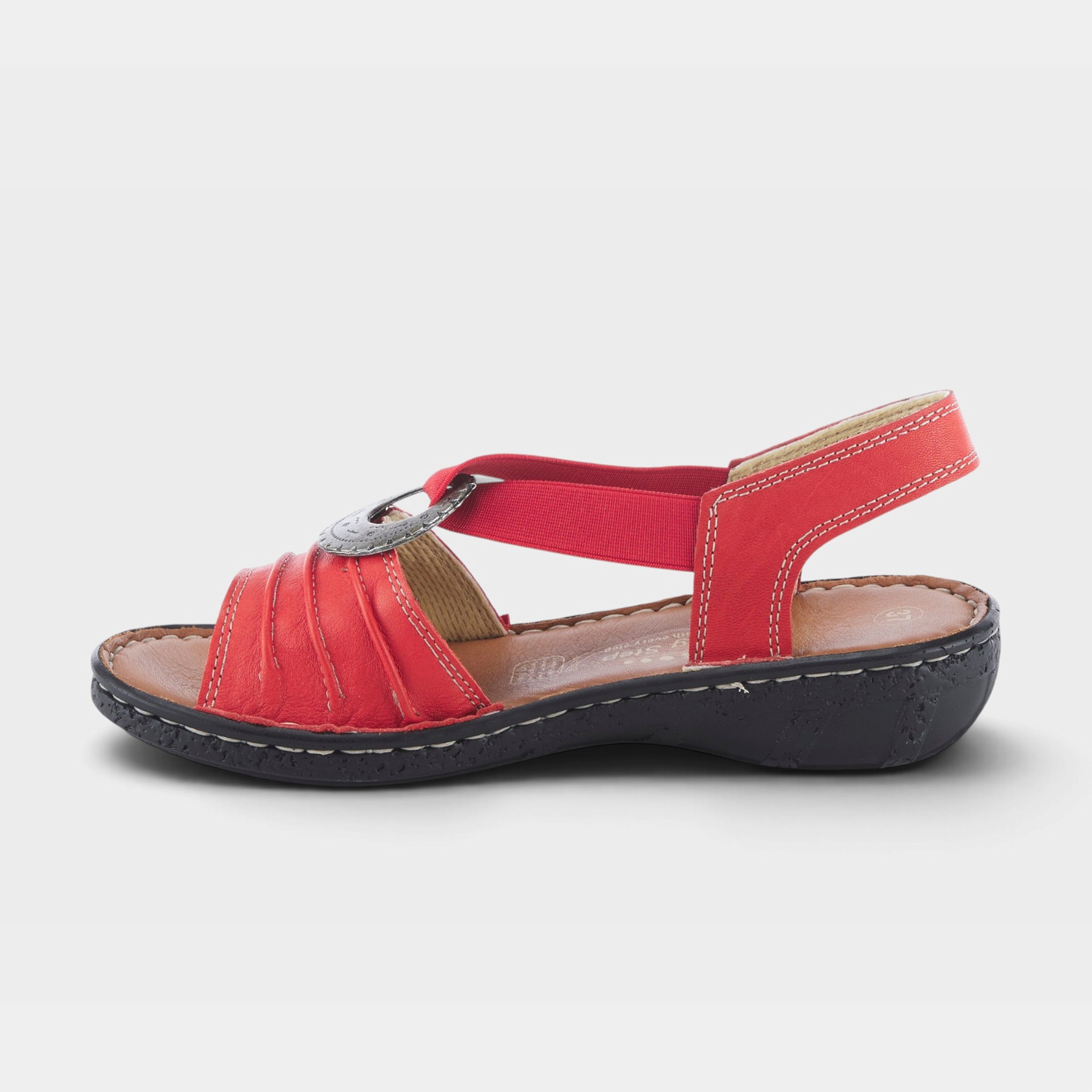 Spring Step Karmel Red Sandal