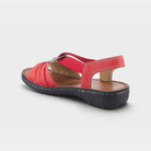 Spring Step Karmel Red Sandal