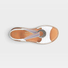 Spring Step Karmel White Sandal