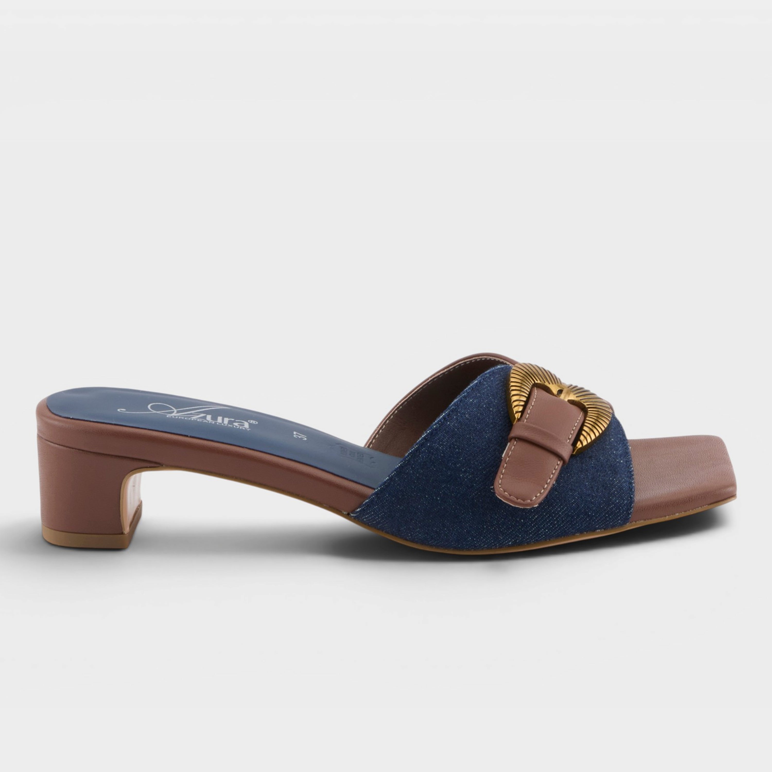 Azura Karmela Brown Multi Sandal