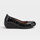 Spring Step Kartii Black Slip-On Shoe