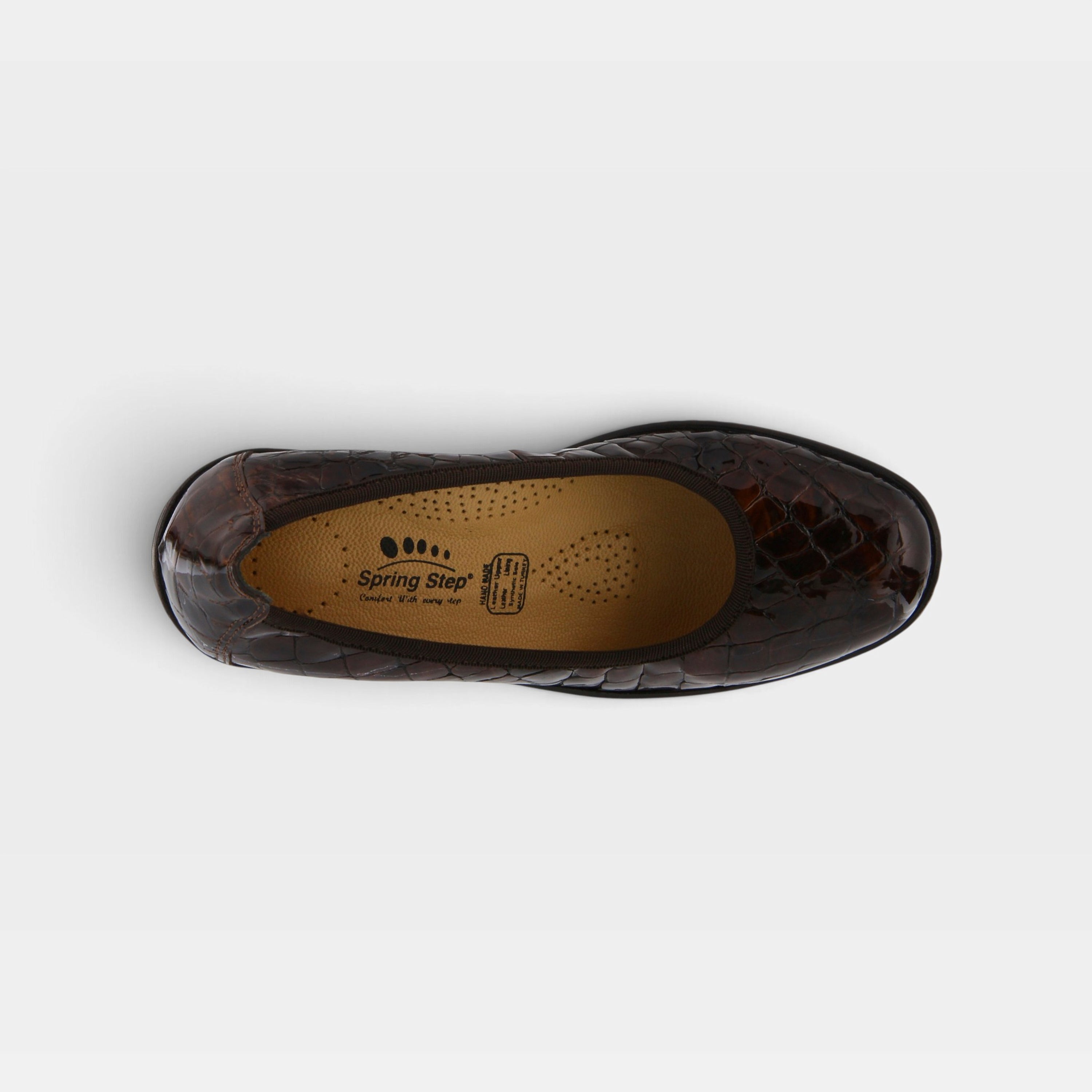 Spring Step Kartii Brown Slip-On Shoe