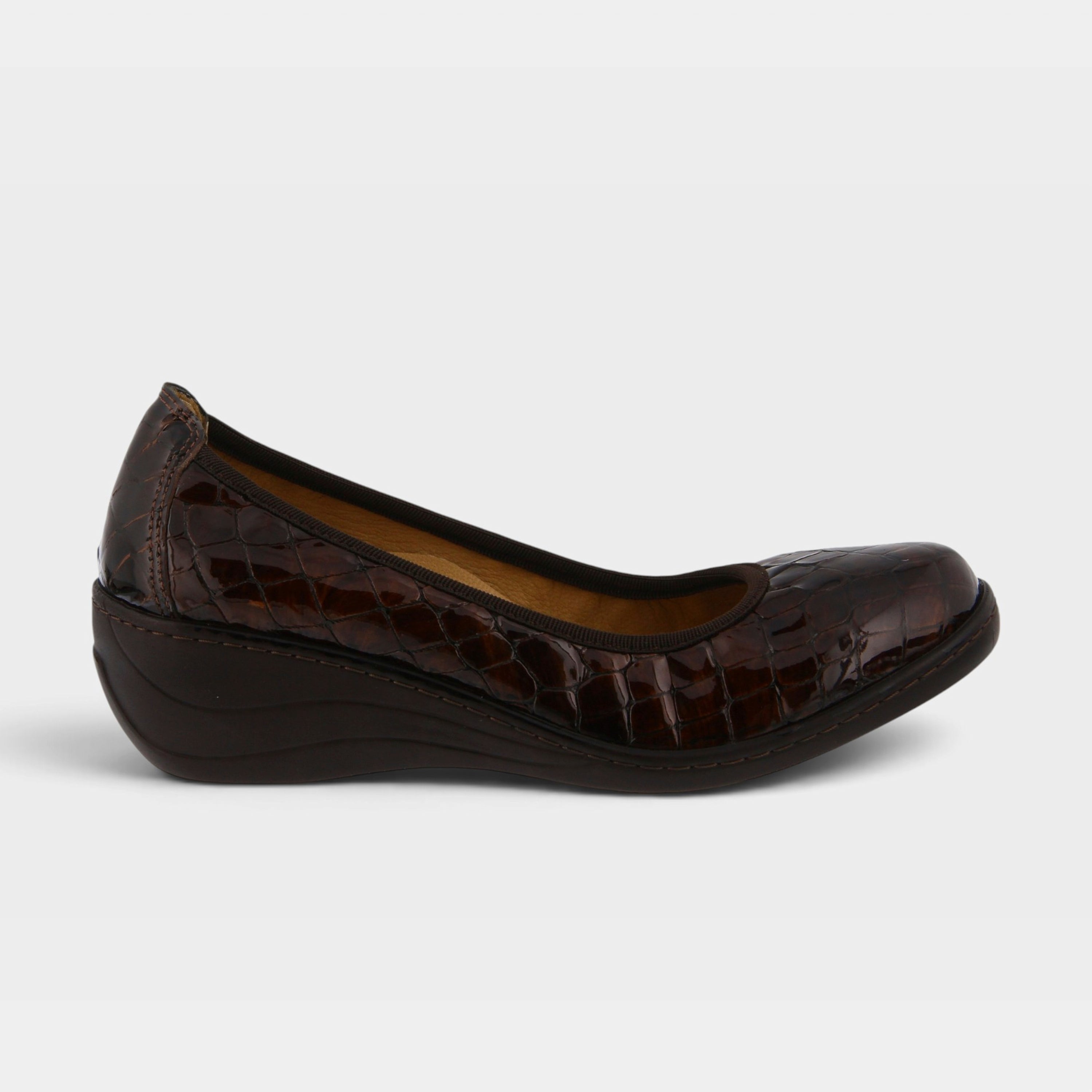 Spring Step Kartii Brown Slip-On Shoe