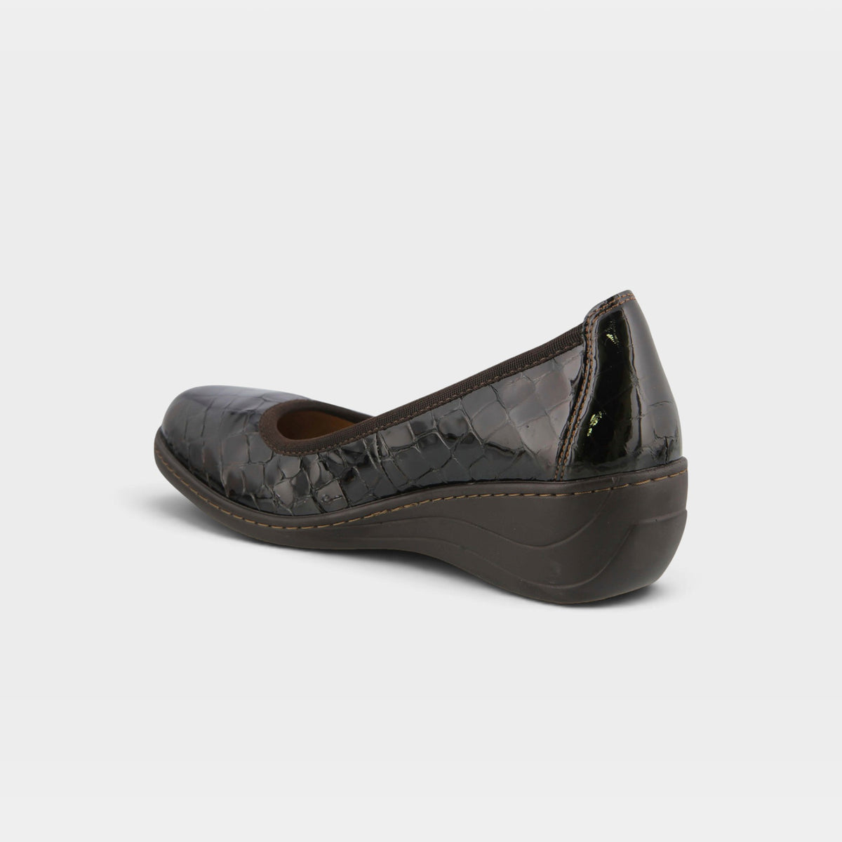 Spring Step Kartii Brown Slip-On Shoe