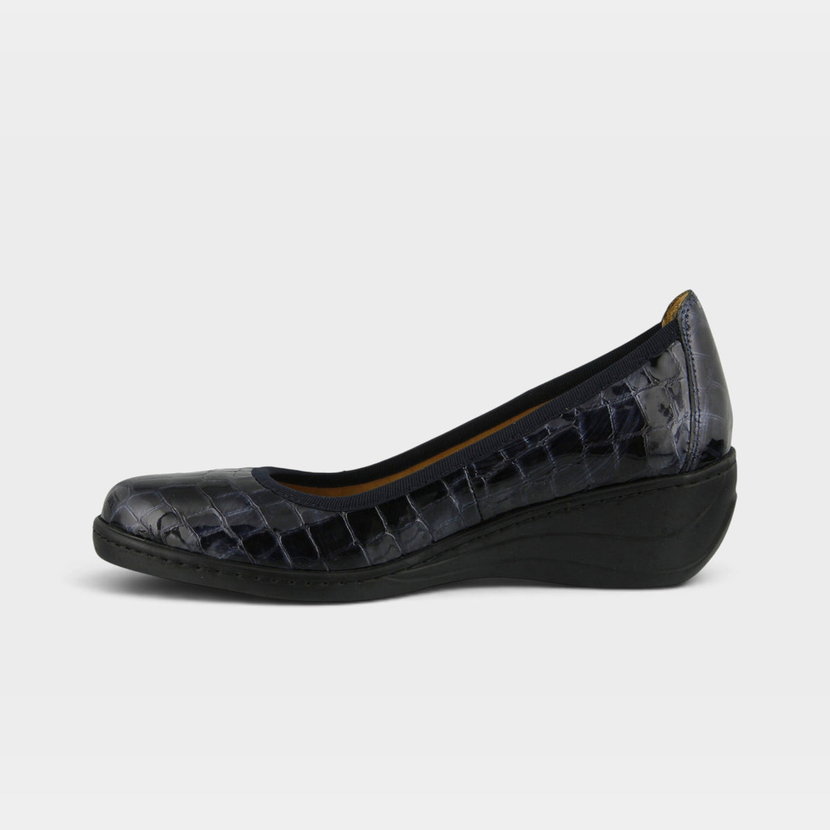 Spring Step Kartii Navy Slip-On Shoe