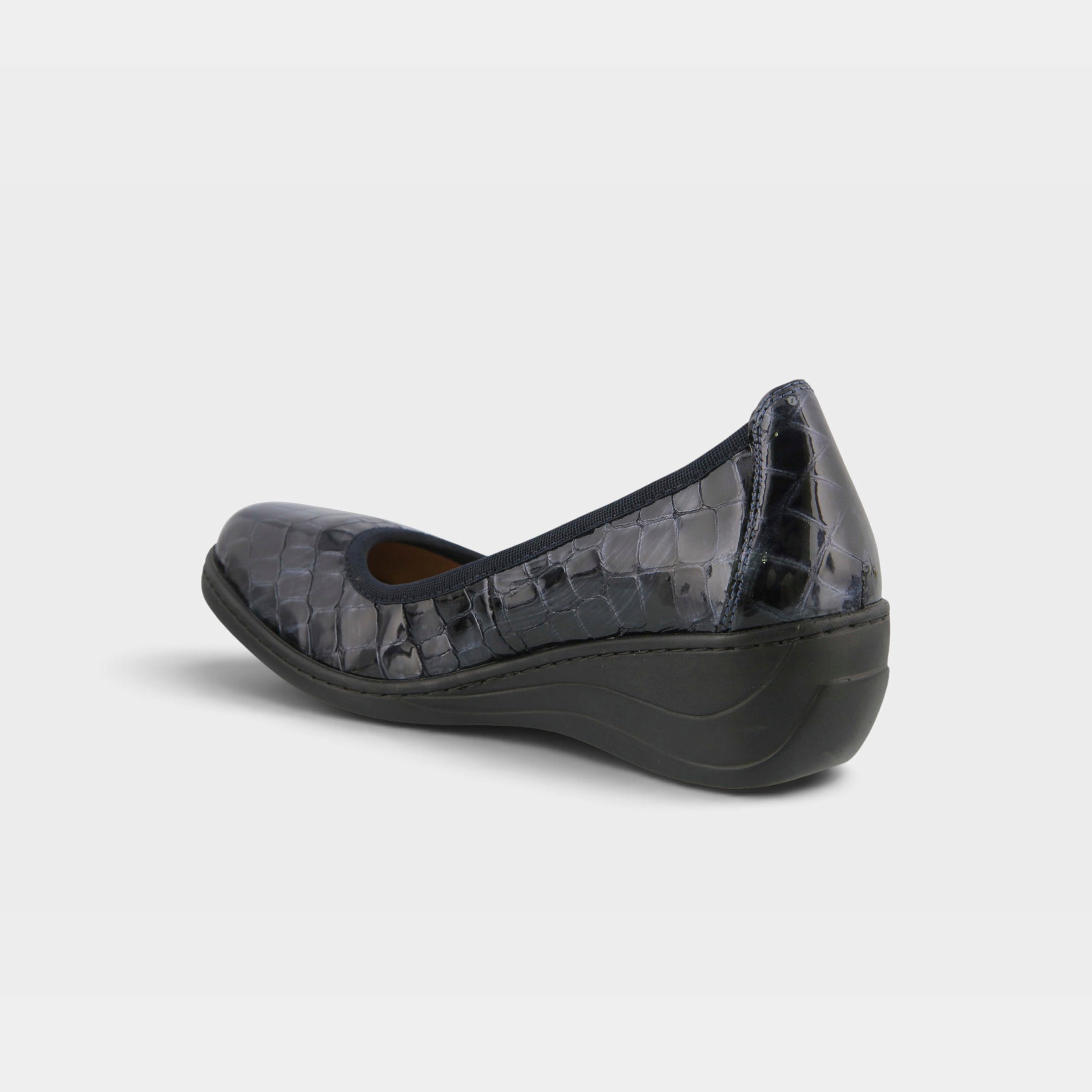 Spring Step Kartii Navy Slip-On Shoe