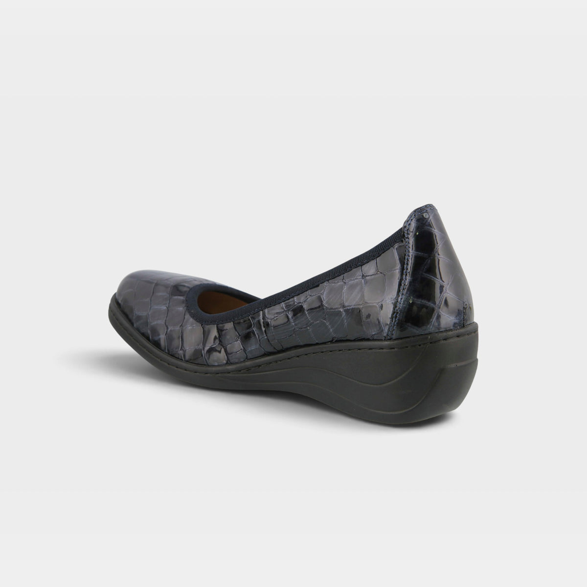 Spring Step Kartii Navy Slip-On Shoe