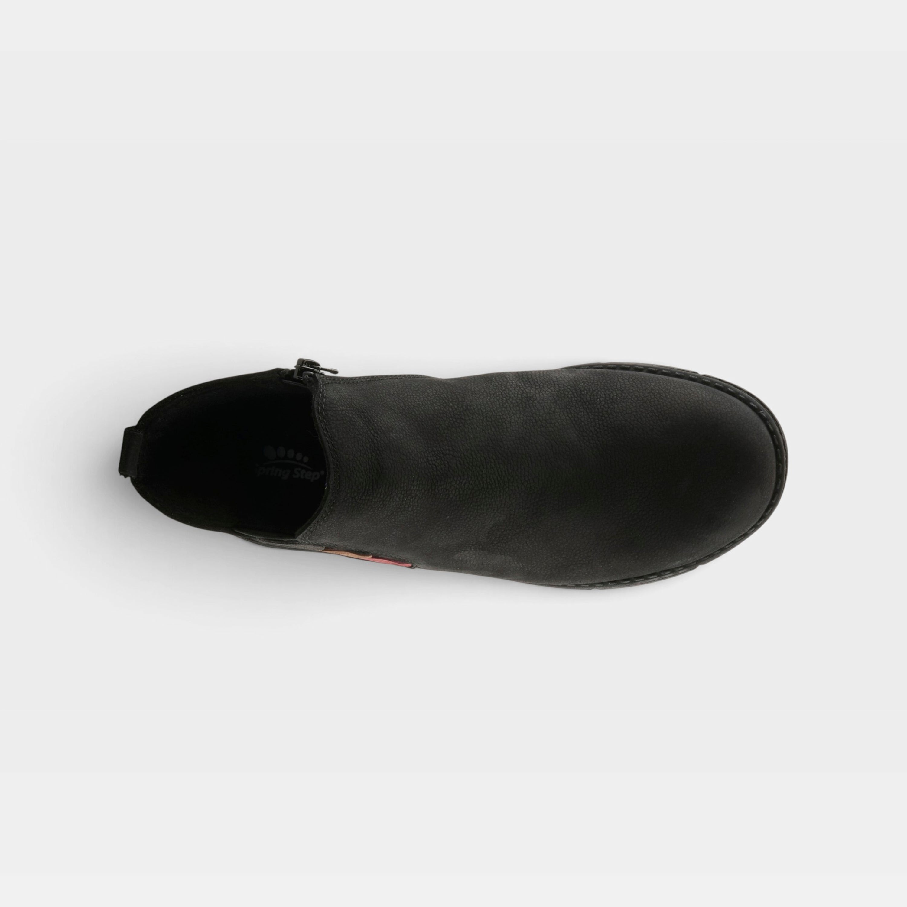 Spring Step Katana Black Nubuck Casual Boot