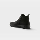 Spring Step Katana Black Nubuck Casual Boot