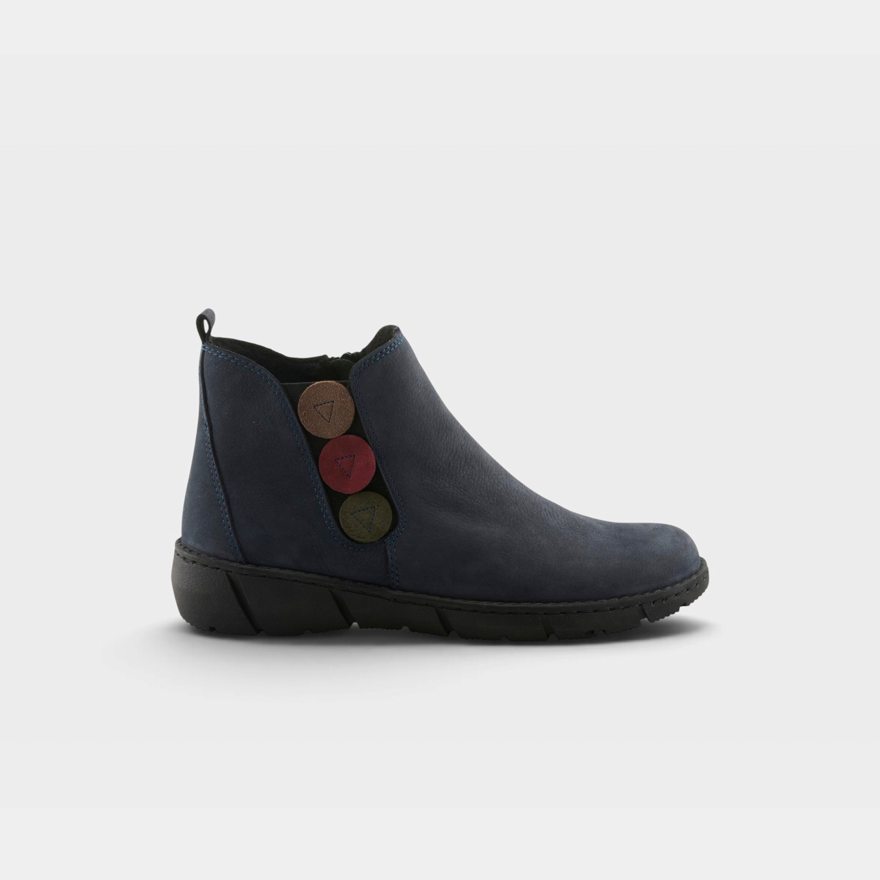 Spring Step Katana Navy Nubuck Casual Boot