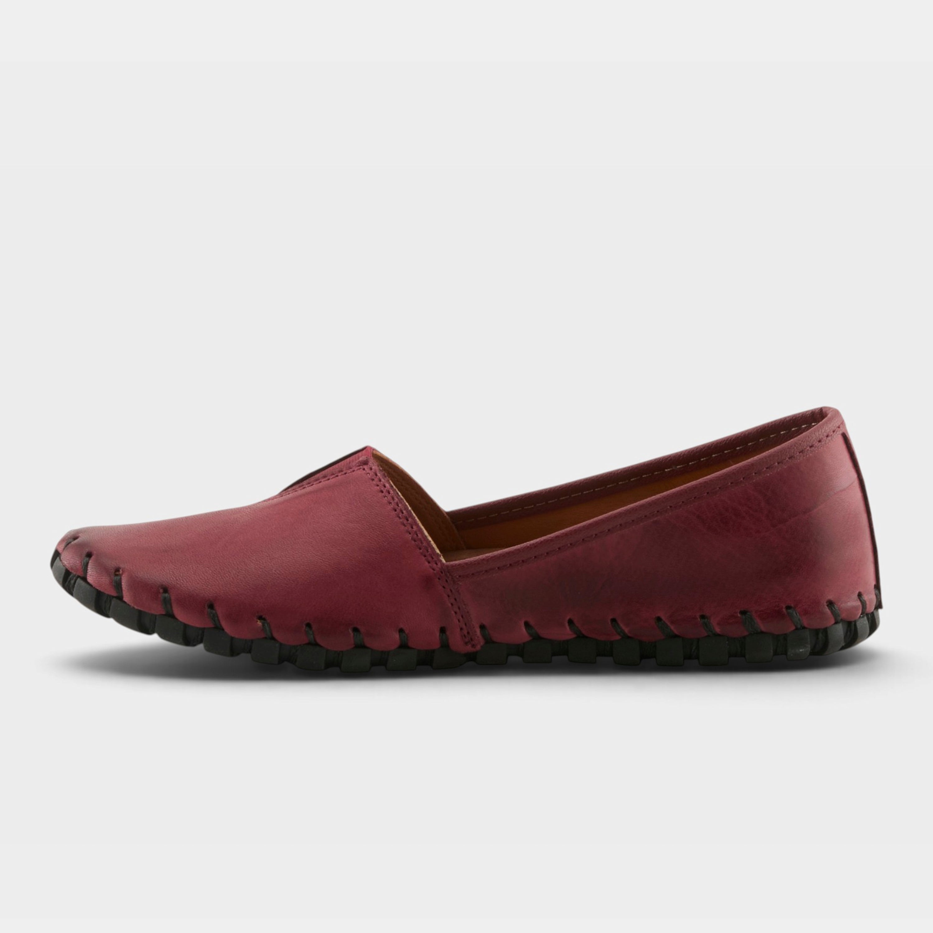 Spring Step Kathaleta Burgundy Loafer