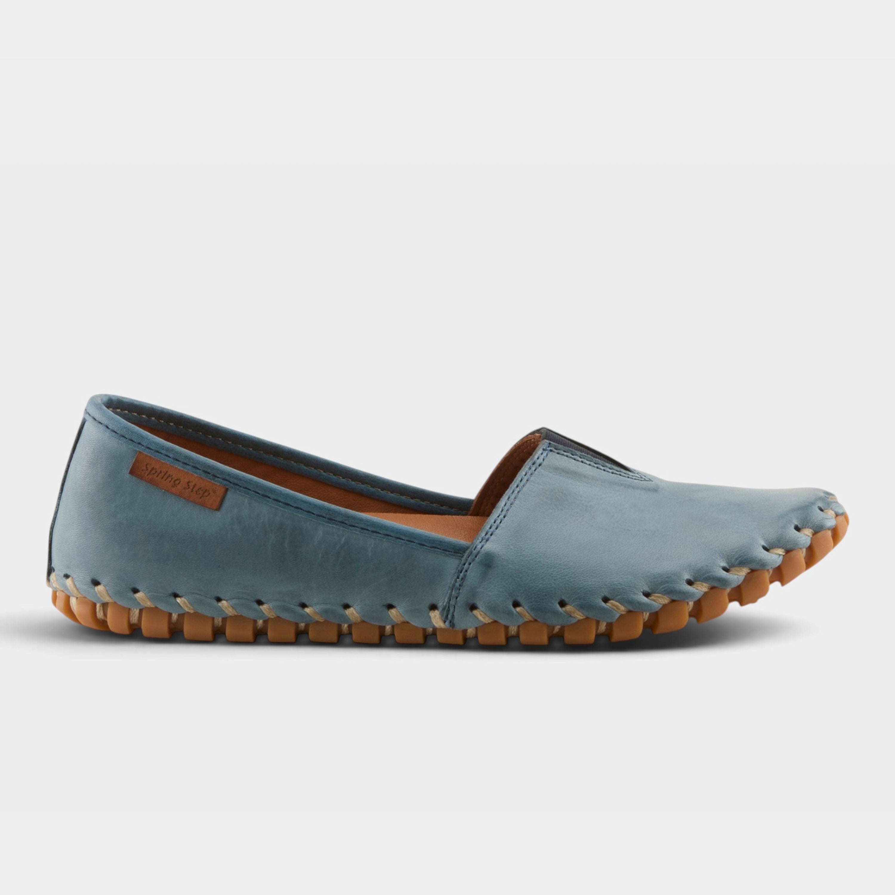 Spring Step Kathaleta Blue Loafer