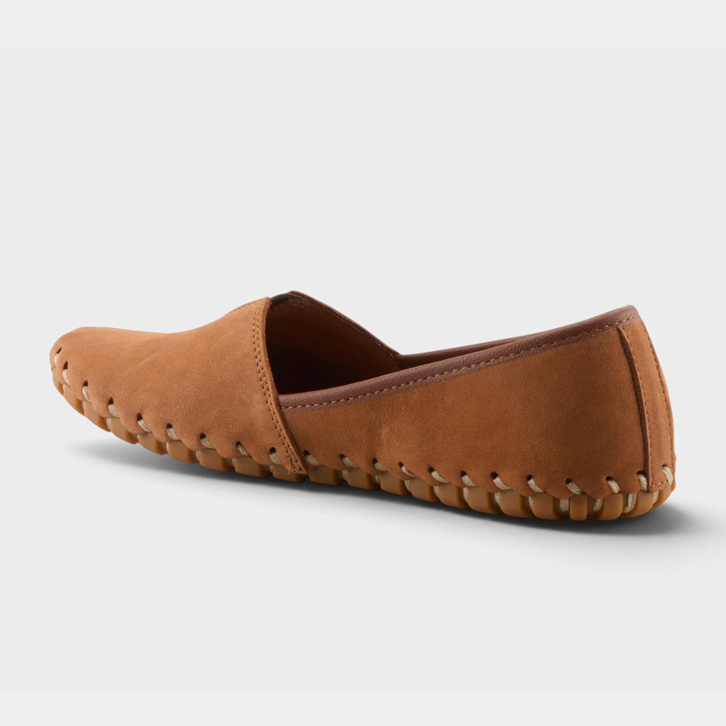 Spring Step Kathaleta Camel Suede Loafer