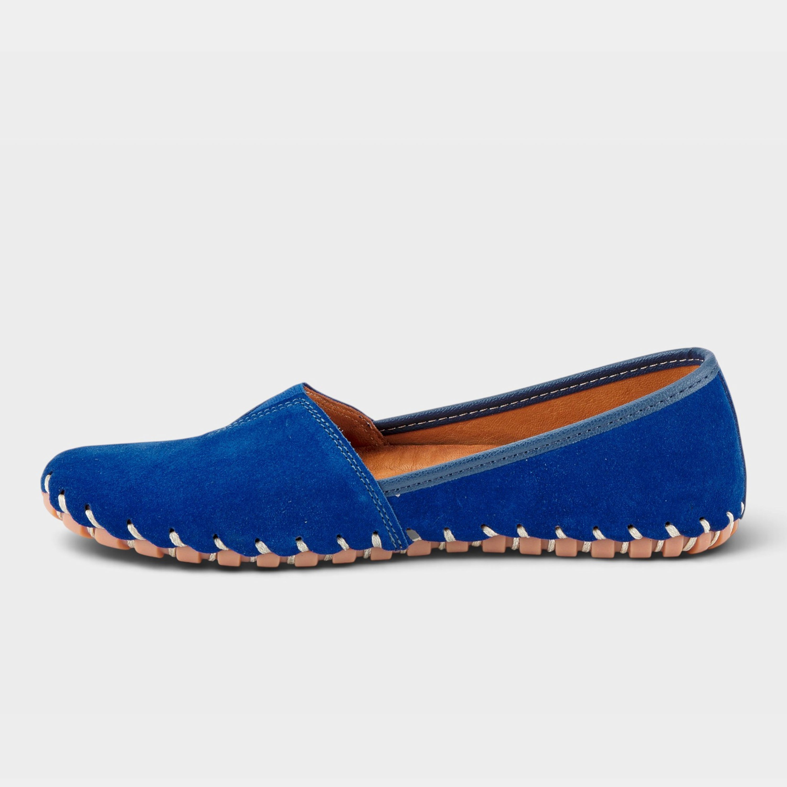 Spring Step Kathaleta Cobalt Suede Loafer