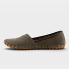 Spring Step Kathaleta Grey Suede Loafer