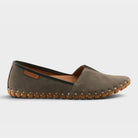 Spring Step Kathaleta Grey Suede Loafer