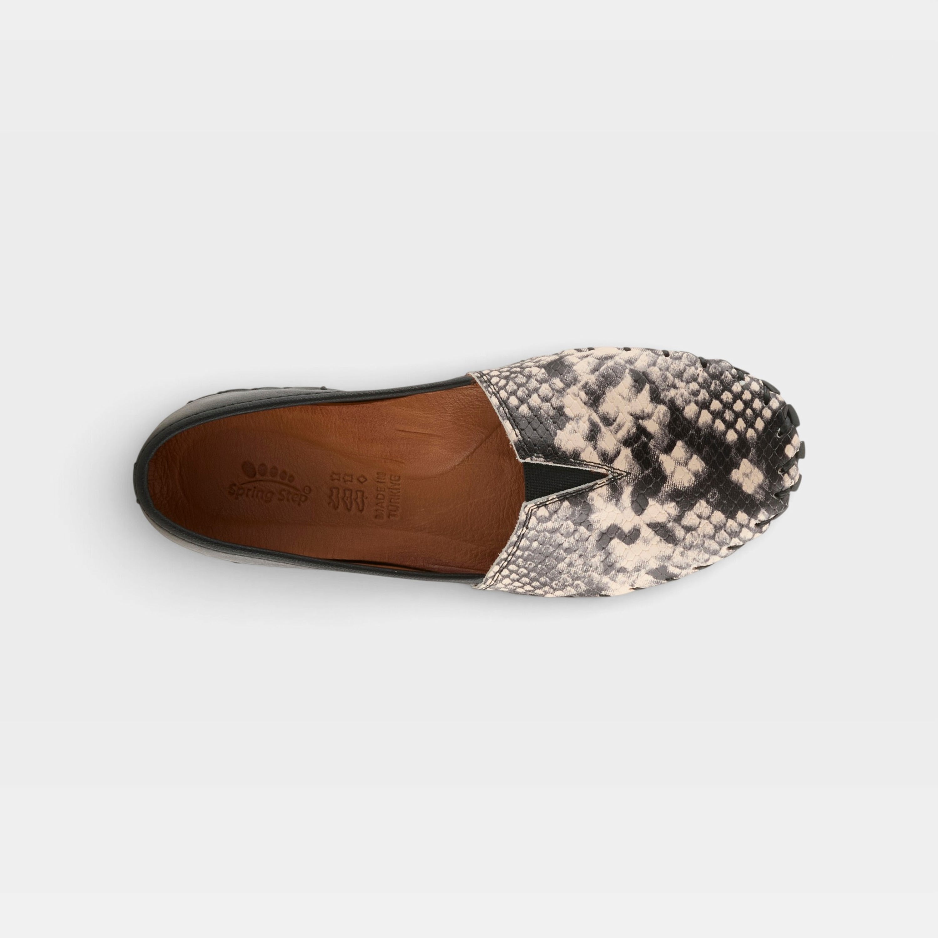 Spring Step Kathaleta-Liz Black Multi Casual Shoe
