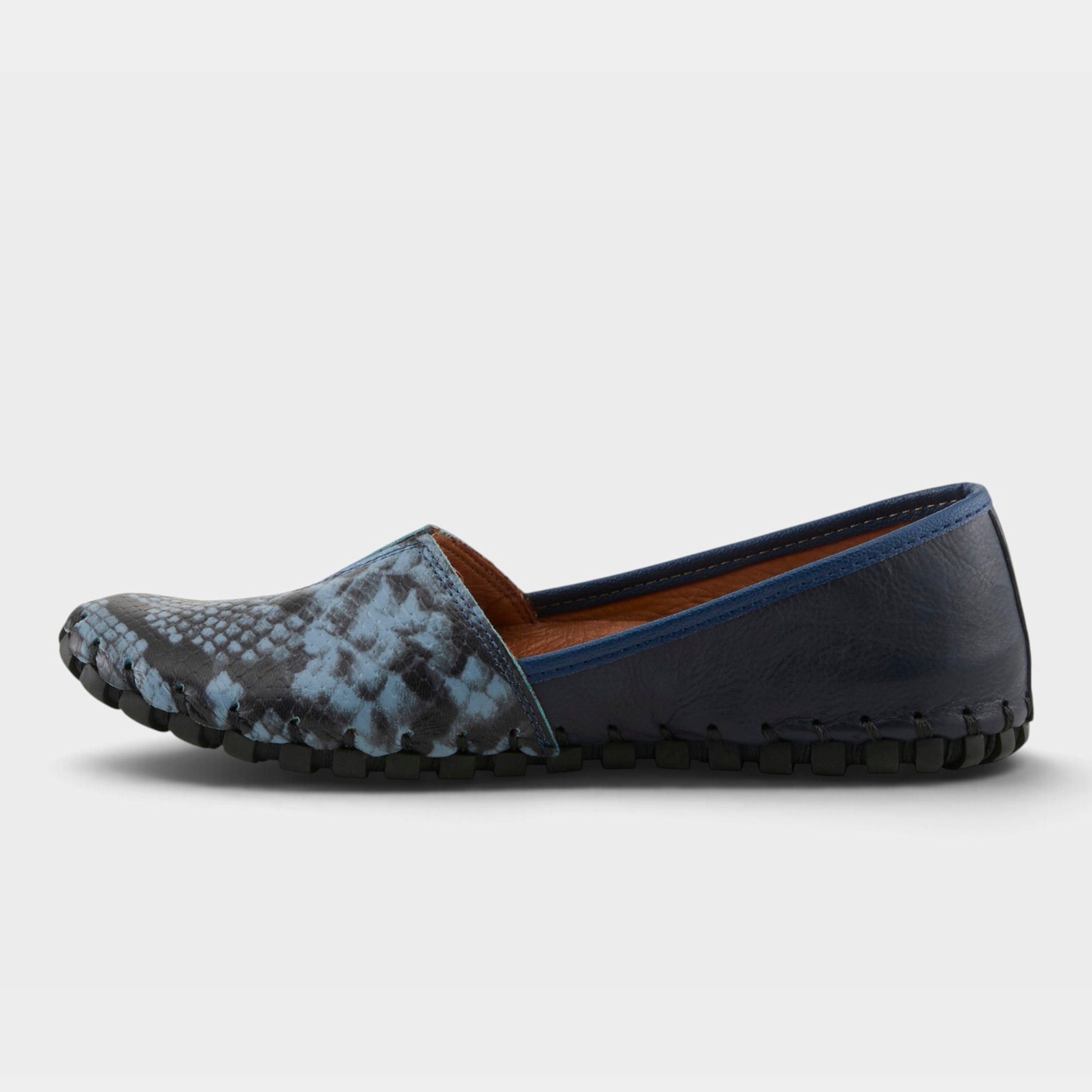 Spring Step Kathaleta-Liz Navy Multi Casual Shoe