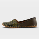 Spring Step Kathaleta-Liz Olive Multi Casual Shoe