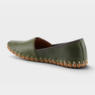 Spring Step Kathaleta Olive Green Loafer