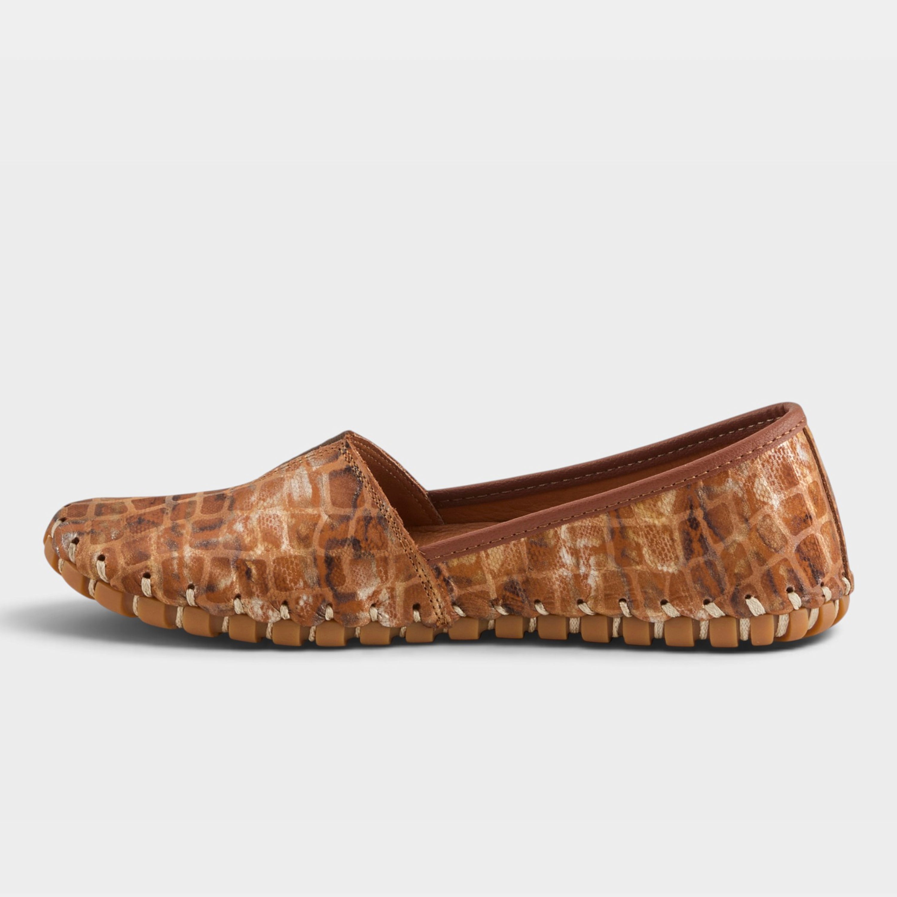 Spring Step Kathaleta-Spice Tan Multi Casual Shoe