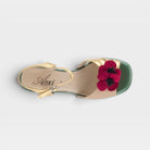 Azura Katriel Gold Multi Sandal