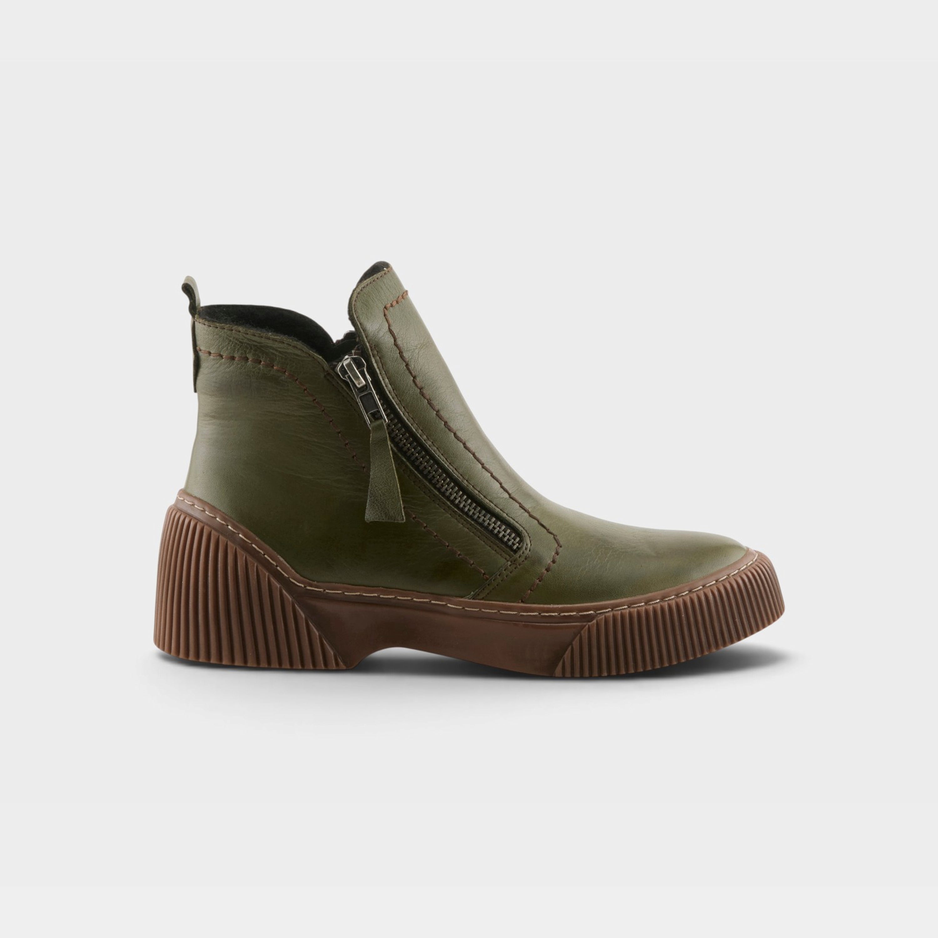 Spring Step Kelko Olive Green Boot