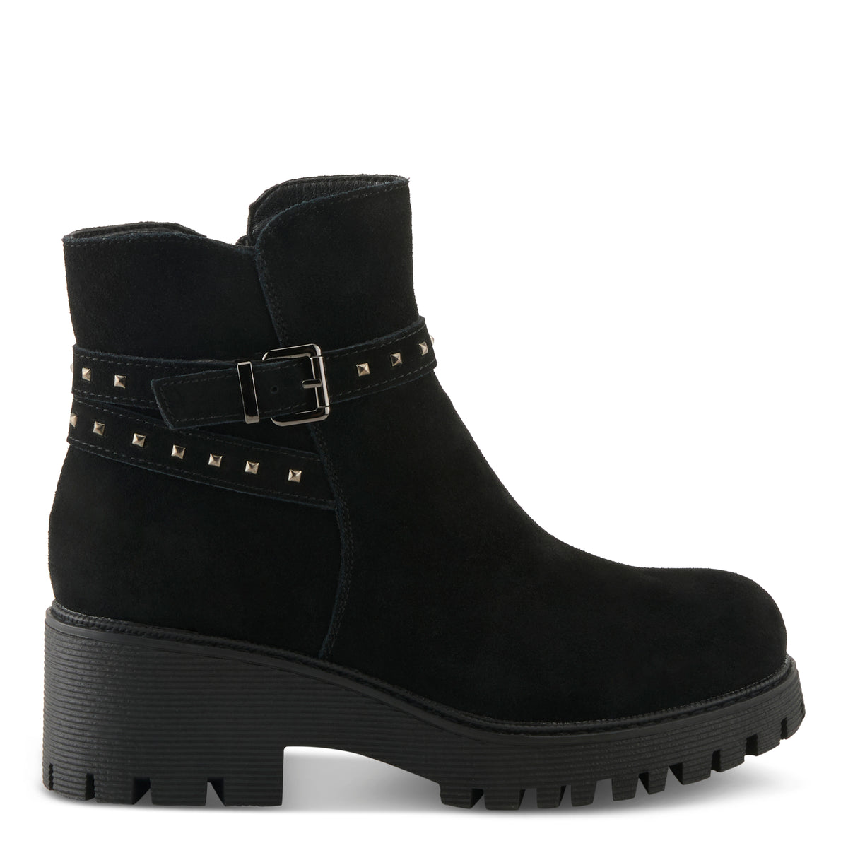 Spring Step SPRING STEP KELSON BOOTS boot in black suede with comfortable everyday design