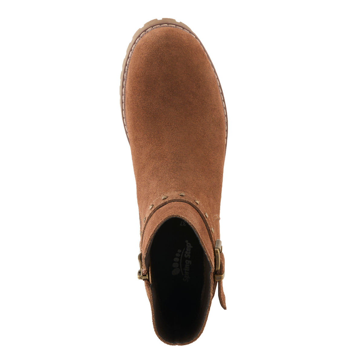Spring Step SPRING STEP KELSON BOOTS boot in tan suede with comfortable everyday design