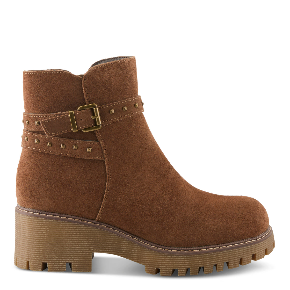 Spring Step SPRING STEP KELSON BOOTS boot in tan suede with comfortable everyday design