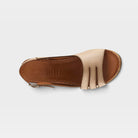 Spring Step Kelsy Beige Wedge Sandal