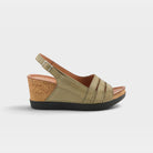 Spring Step Kelsy Sage Green Wedge Sandal