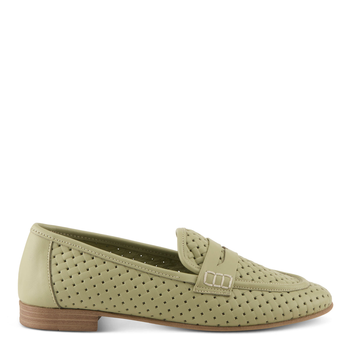 Spring Step SPRING STEP KHAZA SHOES shoe in sage green with comfortable everyday design