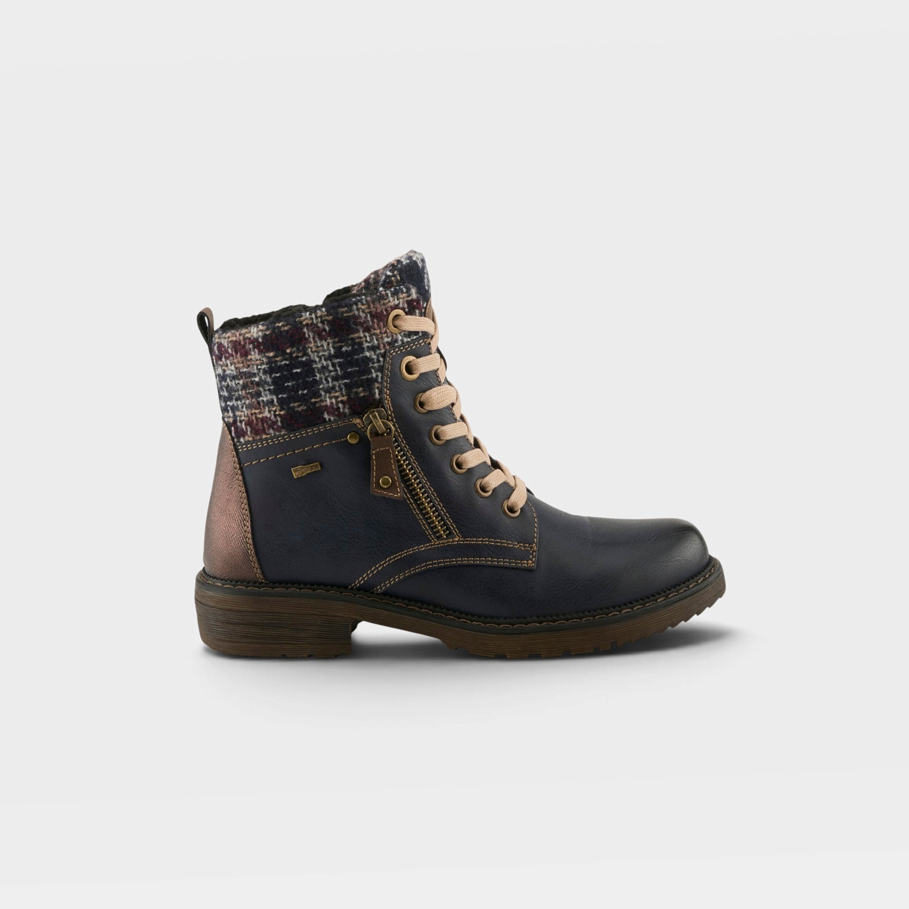 Spring Step Relife Khazera Navy Bootie