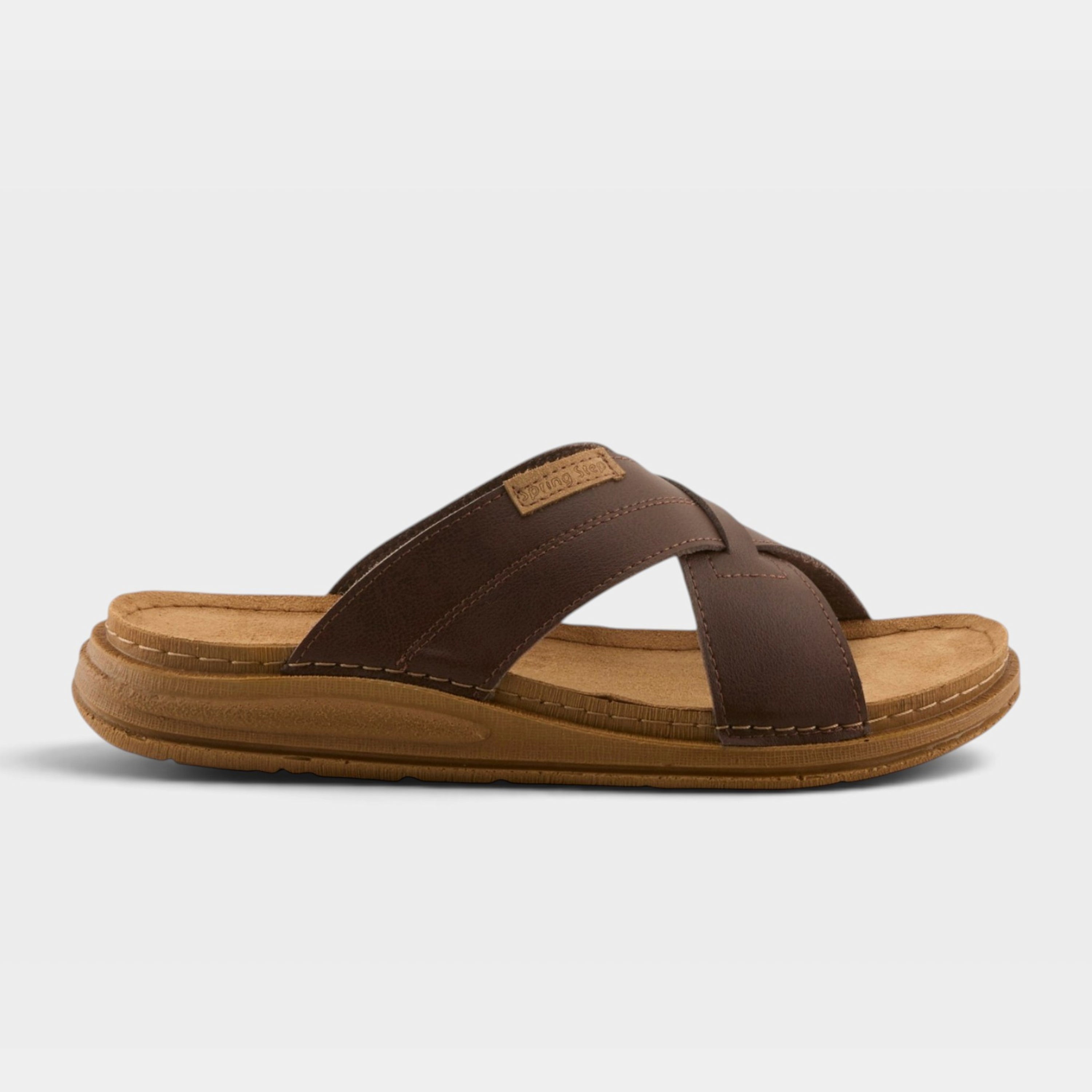 Spring Step Men Kigan Brown Sandal