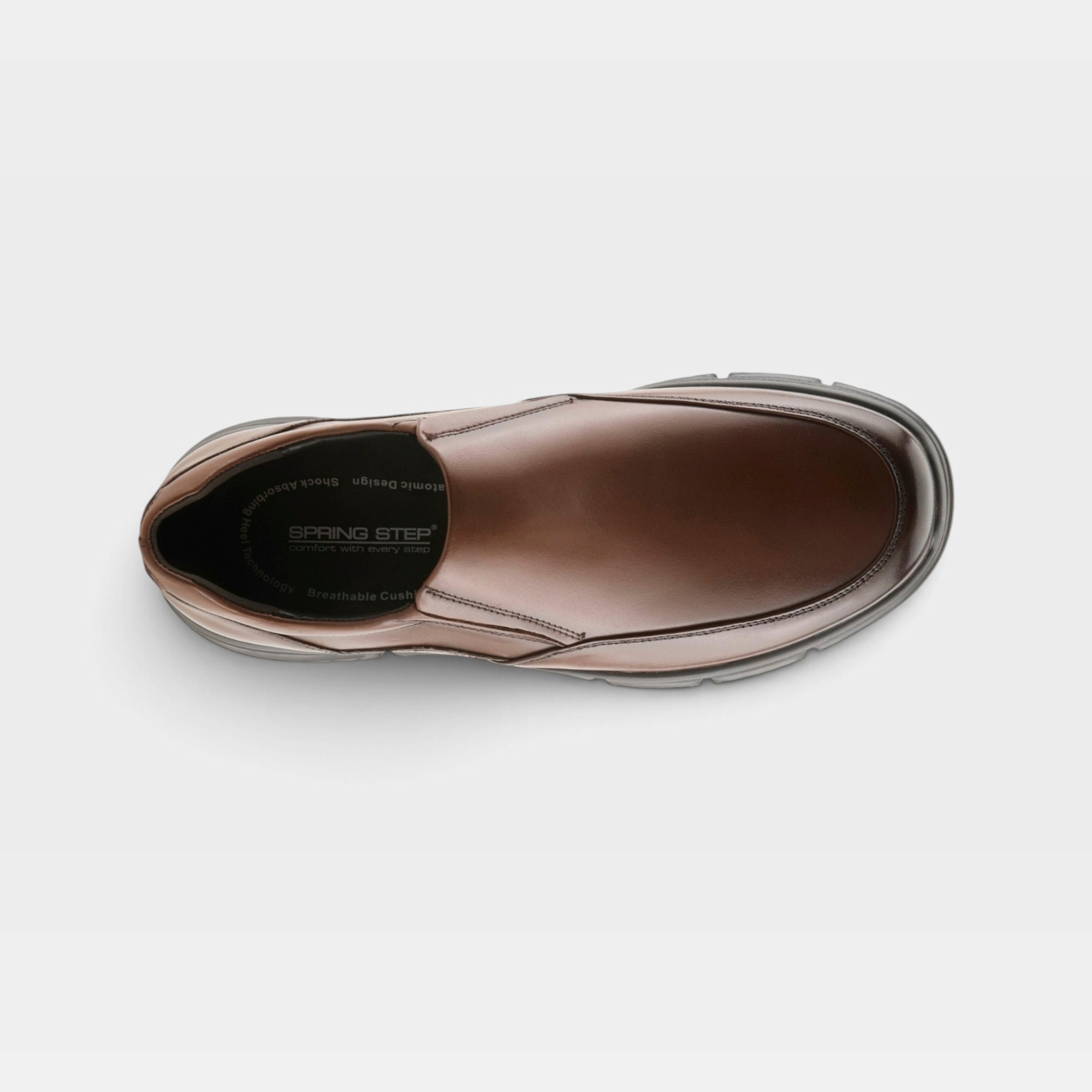 Spring Step Men Kirk Brown Shoe