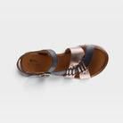 Spring Step Kirra Navy Multi Casual Sandal