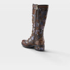 L'Artiste Kisha-Boss boots in Brown Multi, alternate angle view