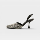 Azura Kitkatclub Black Multi Shoe