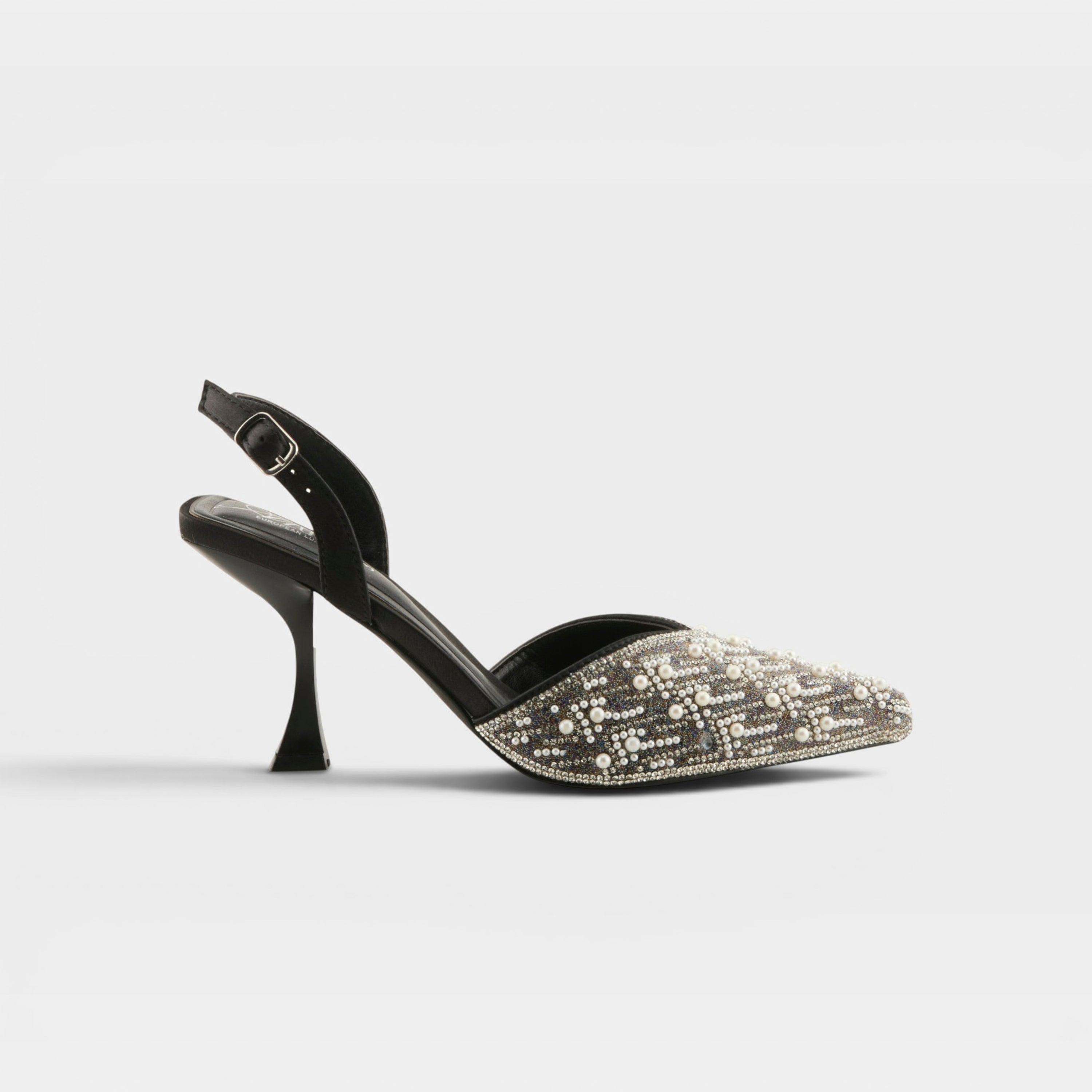 Azura Kitkatclub Black Multi Shoe