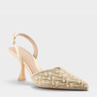 Azura Kitkatclub Soft Gold Multi Shoe