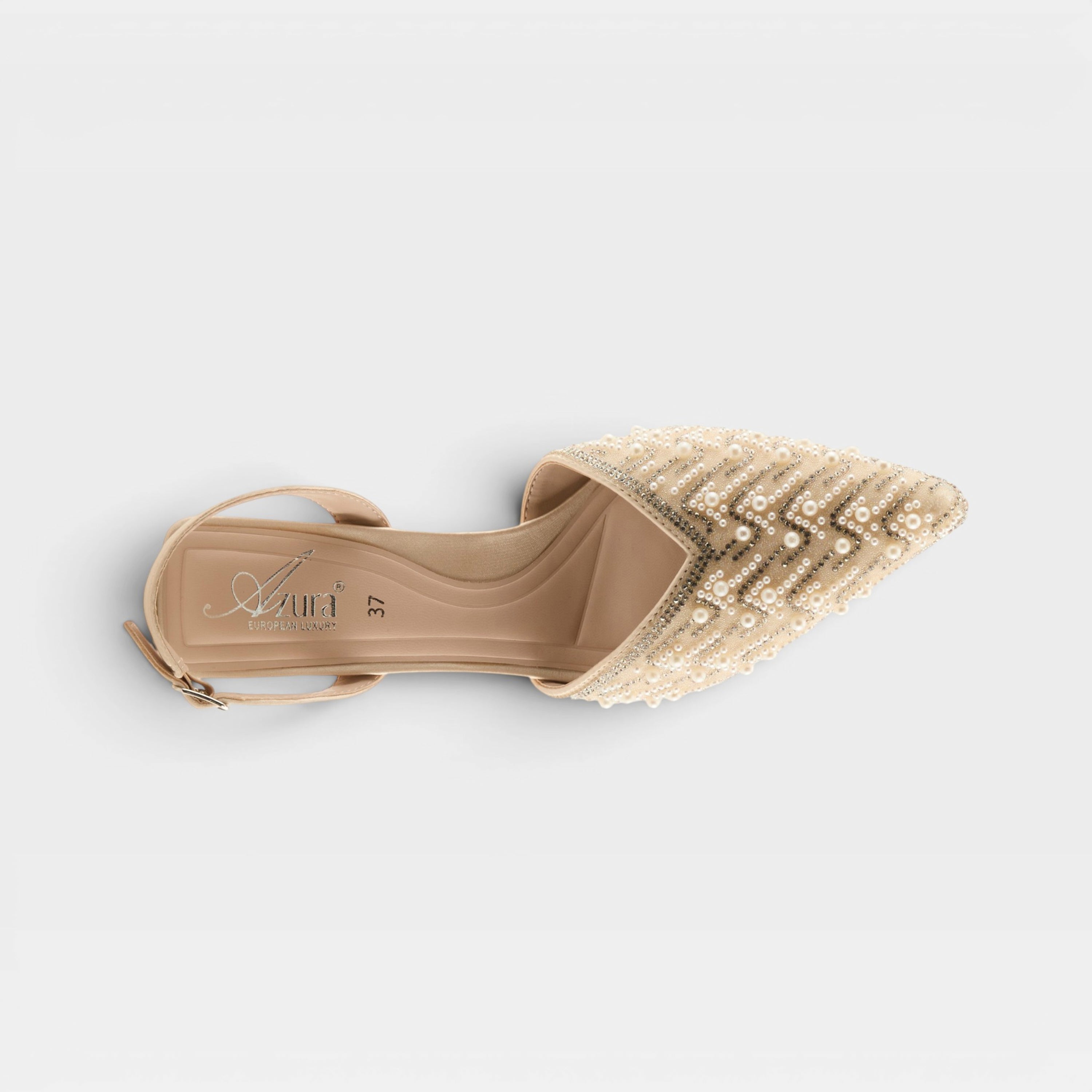 Azura Kitkatclub Soft Gold Multi Shoe