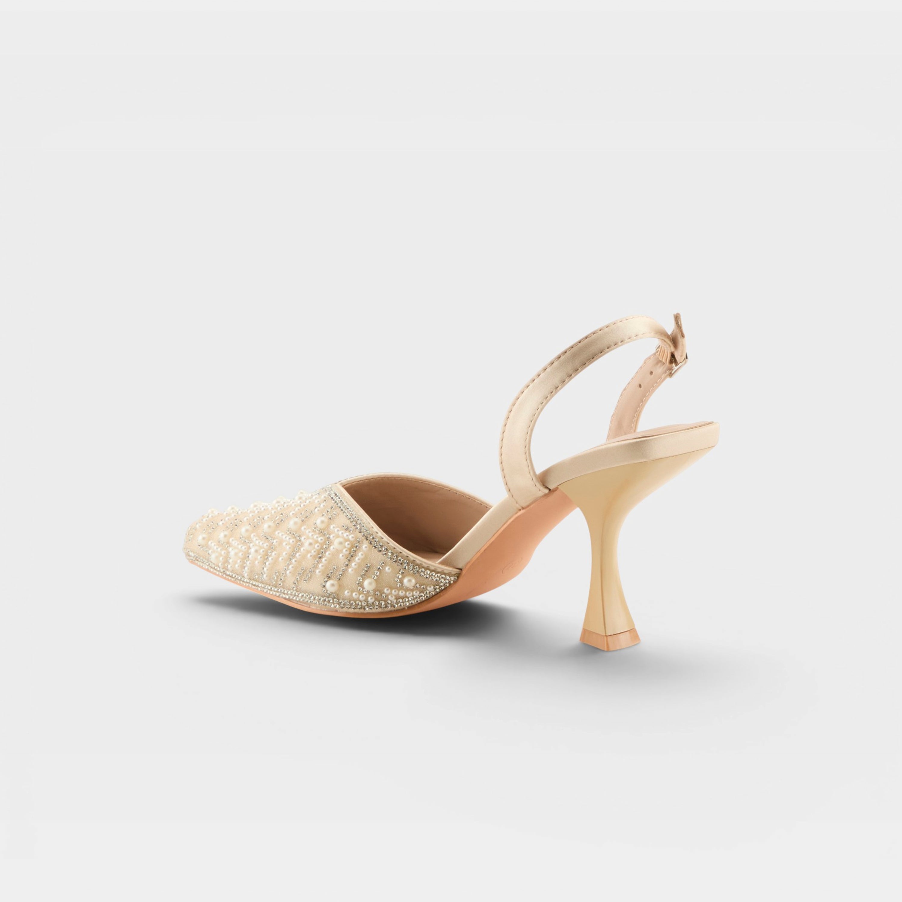 Azura Kitkatclub Soft Gold Multi Shoe
