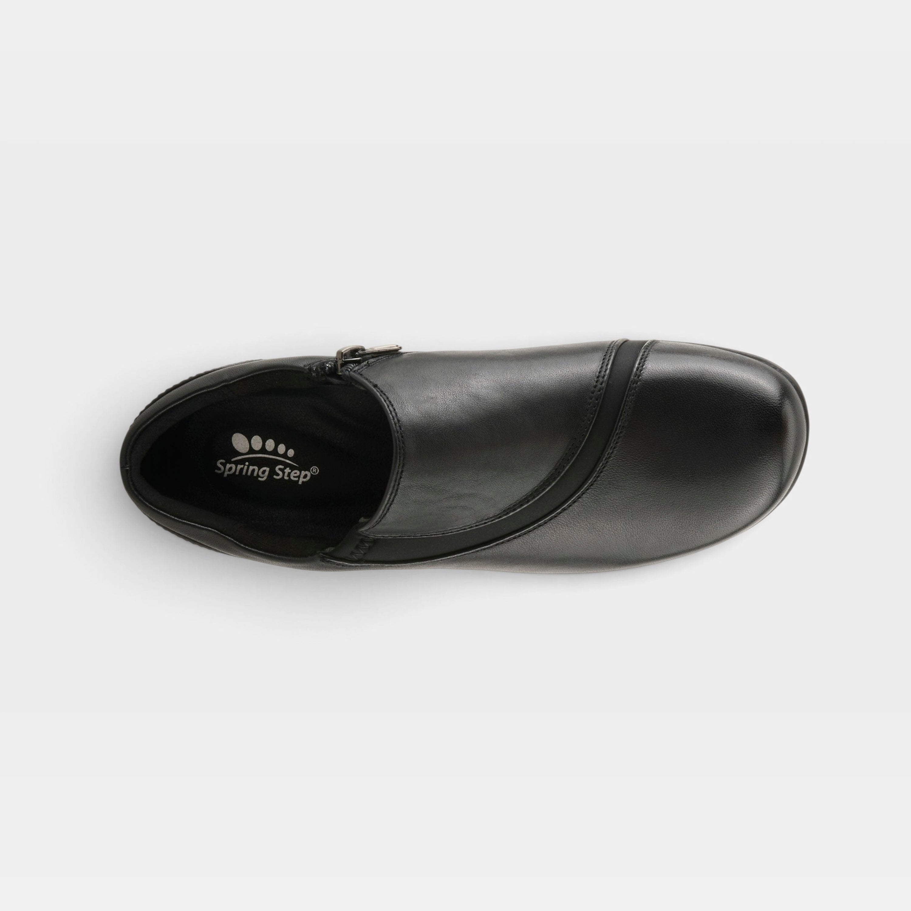 Spring Step Klay Black Casual Shoe