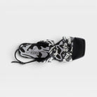 Azura Knotted Black Multi Sandal