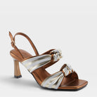 Azura Knotted Bronze Multi Sandal