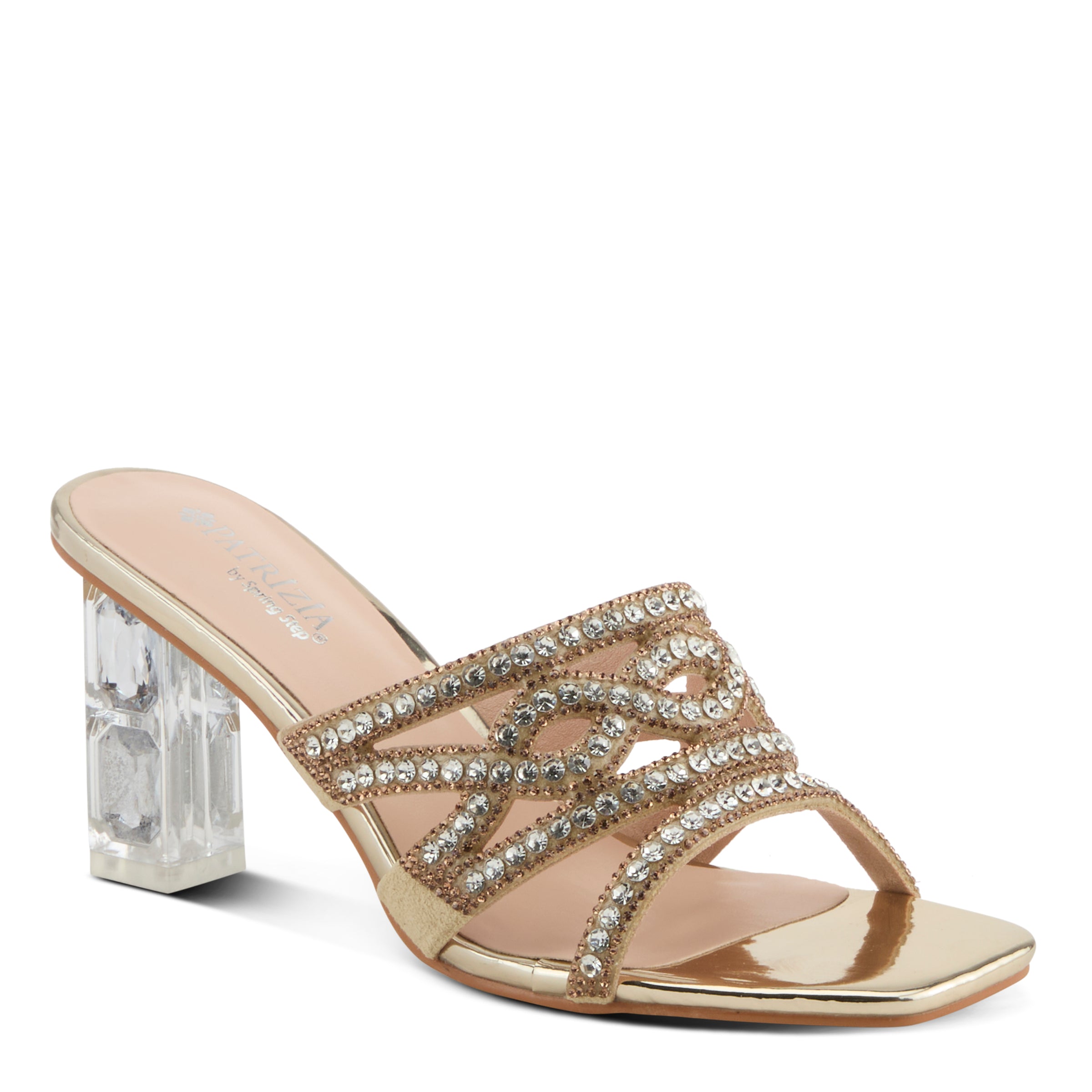 Spring Step L'Artiste Women's CAITLINA - Hand-Painted Floral Athleisure Sandals For Women, Beige Multi, 7.5-8