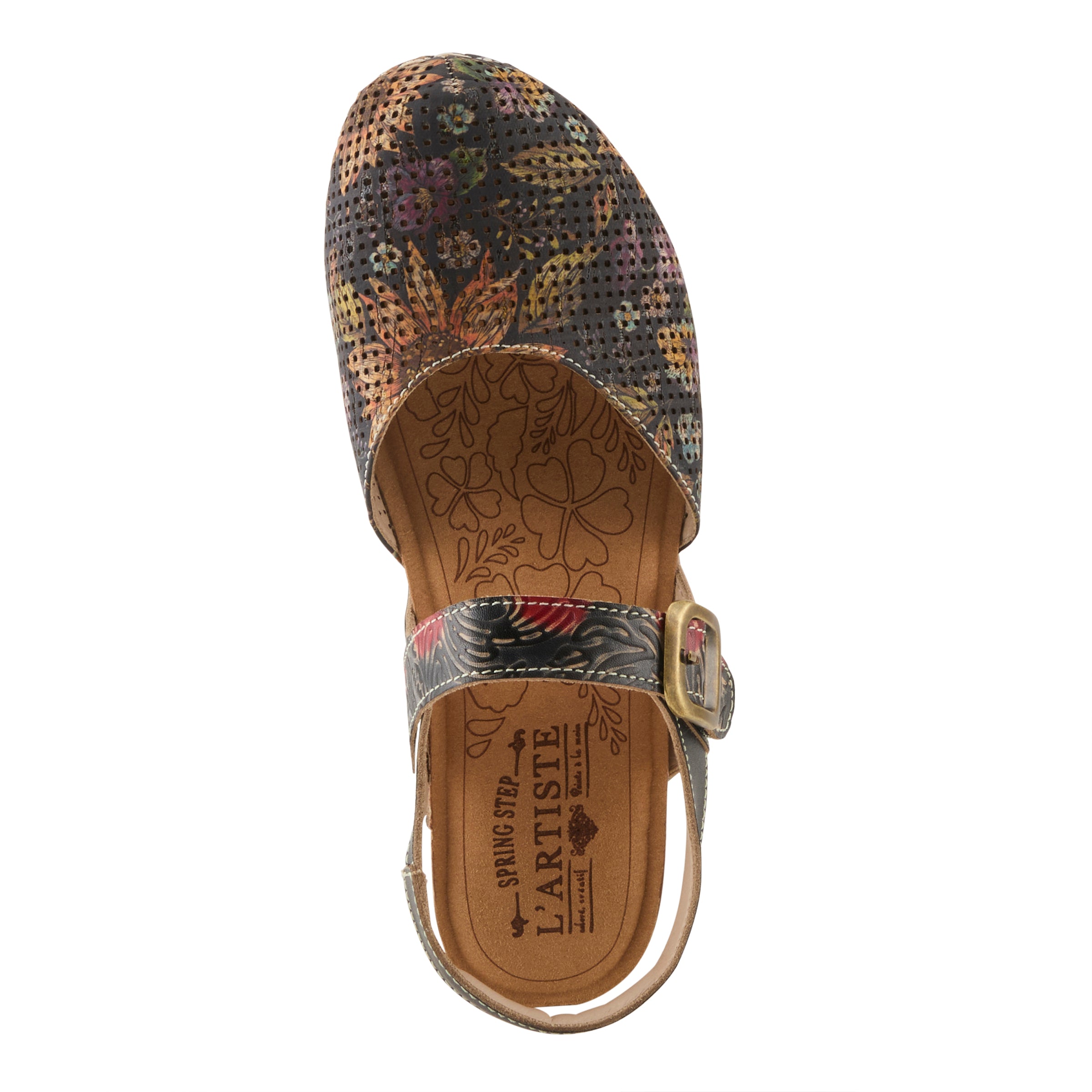 L'Artiste Koraline Comfortable Wedge Sandals – Spring Step Shoes